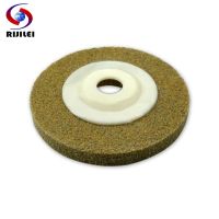 RIJILEI 10PSC/lot 100mm sponge polishing pads 4inch concrete floor polishing pads marble granite polishing disc