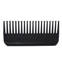 Teeth Wide Tooth Comb Black PP Plastic Heat-Resistant Wide Tooth Comb for Hair Styling Tool