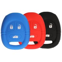 ☞▽▣ jingyuqin 3 Buttons Silicone Rubber Car Key Case For Saab 9-3 9-5 92 95 Remote Key Fob Shell Skin Key Cover