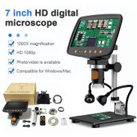 1000X Digital Microscope 1080P HD Soldering Electronic Video Microscopes Continuous Amplification Magnifier for Phone PCB Repair