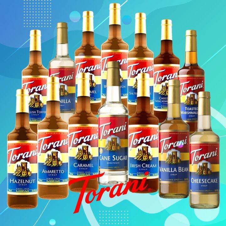 HOT Torani Coffee Syrup Favorites (750mL) Lazada PH