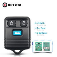 KEYYOU 433MHz 3 Buttons Car Key Replacement Remote Key Fob Keyless Entry For Ford Transit MK6 Connet 2000-2006 Program Details