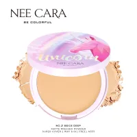 NEE CARA นีคาร่า แป้งพัฟทูเวย์ ของแท้ 100% N333 BE COLORFUL MATTE PRESS POWDER