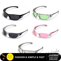 【hot sale】⊙ D03 (JIUERBA) Korean Fashion Candy Color Lens UV400 Sunglasses New Fashion Transparent Frame Y2K Babes Sunglasses