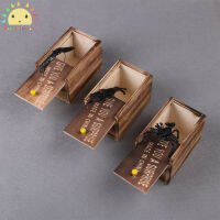 SS【ready stock】Simulate Insect Style Scary Tricky Small Wooden Box Toy for Funny Prank Tool