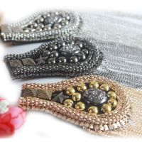 【CW】 Epaulette Jewelery Tassel Big Applique Shoulder Brooch Spikes/Escapulario Blazer Accessories