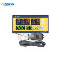 ZL-7918A AC 110V 220V LCD ดิจิตอลจอแสดงผลอุณหภูมิความชื้น Controller มัลติฟังก์ชั่อัตโนมัติ Egg Incubator Controller