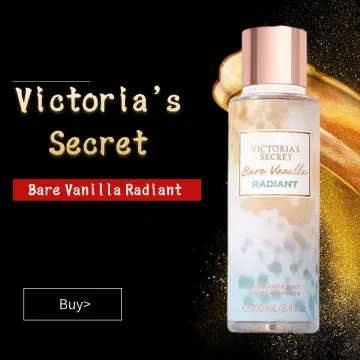 Victoria's Secret BARE VANILLA Fragrance Set - Mist 250mL & Lotion