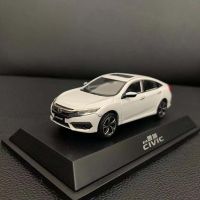 Original Diecast Alloy 1/43 Dongfeng Honda Civic Car Model White Adult Classic Collection Static Display Boy Toys