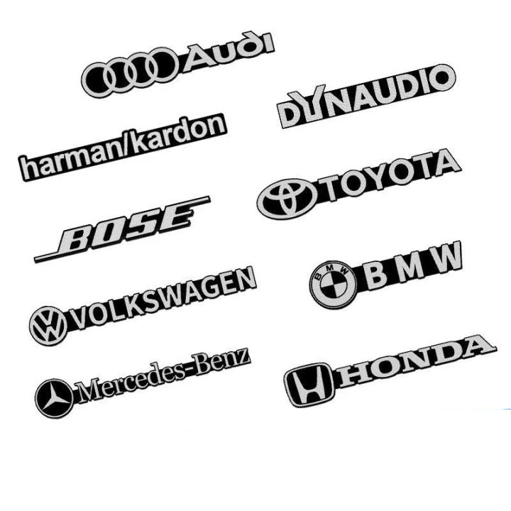 4ชิ้น-แพ็ค3d-โลหะสติกเกอร์รถสติกเกอร์เสียงโลโก้รถสติกเกอร์ตกแต่งฮอร์นลำโพงคอนโซลกลางแพทช์ภายในรถบุคลิกภาพดัดแปลงสติกเกอร์รถ