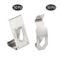 Siver Tone Picture Photo Frame Metal Spring Turn Clip Hanger DIY Painting Photo Craft Buckel Hooks for 3D Printer Bed Holders