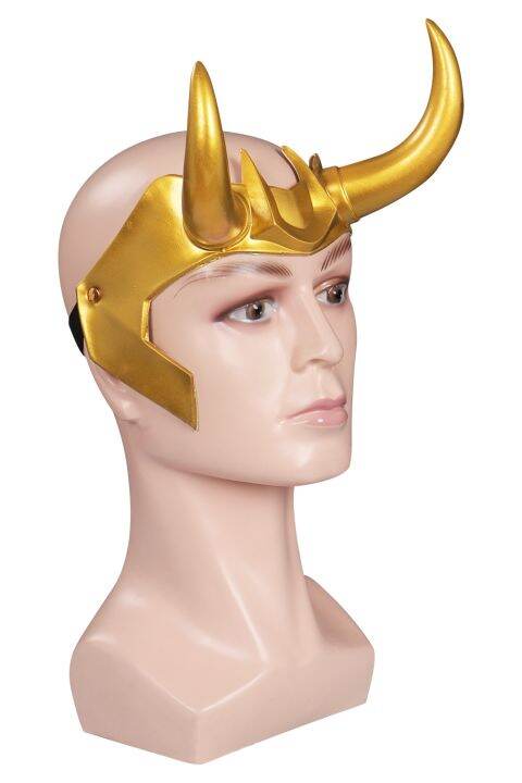 แถมยัง-หมวก-loki-m-scara-loki-คอสเพลย์-acess-rios-do-traje-capacete-de-l-tex-para-ฮาโลวีน-masquerade-festa-papel-jogar-adere-os