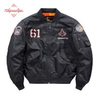 Spring Autumn Embroidery Bomber Jacket Mens Ma-1 Flight Jacket Pilot Air Force Male Ma1 Military Motorcycle Jacket and Coats