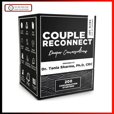 Life Sutra: Couple เกม Reconnect-เกมคู่รักสำหรับคู่สมรส-200การ์ดบทสนทนา