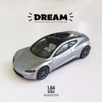 1/64โมเดลรถ2022ล้อร้อนขนาดเล็กหล่อแดงมินิเกม Teeslal Roadster รถคอลเลกชันของเล่นโมเดลอัลลอยใหม่