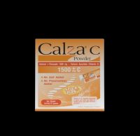 แคลเซียมผง Calza C Powder 1500 mg 30 Sachets. แคลซ่า-ซี ชนิดผง 1500 มก 30 ซอง.