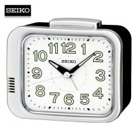 Velashop นาฬิกาตั้งปลุกไซโก้ SEIKO Bell Alarm มีพรายน้ำ รุ่น QHK028S, QHK028