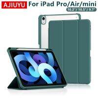 AJIUYU Case For iPad Air 5th 4th 10.9 inch 10th Pro 11 3rd 2 12.9 6th 10.2 9th 8th 7th 10.5 9.7 mini 6 Smart Cover With Pen Slot Cases Covers