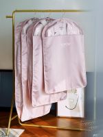 Clothes Dust Cover Transparent Hanging Household Suit Coat Garment Suit Bag Fully Enclosed Clothing Hanger Set Wardrobe Suit Wardrobe Organisers