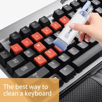 7 in 1 Multifunctional Computer Keyboard Cleaning Brush Earbuds Cleaning Pen For Airpods Pro Macbook Screen Cleaning Tools Kit