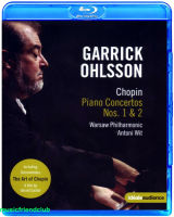 ตะเกียบหีบเพลงเปียโน1 &amp; 2 Garrick Ohlsson ขัดคอรัสดิวออร์เคสตรา Blu Ray BD25G