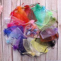 50pcs 7x9cm Organza for Wedding Birthday Wrapping