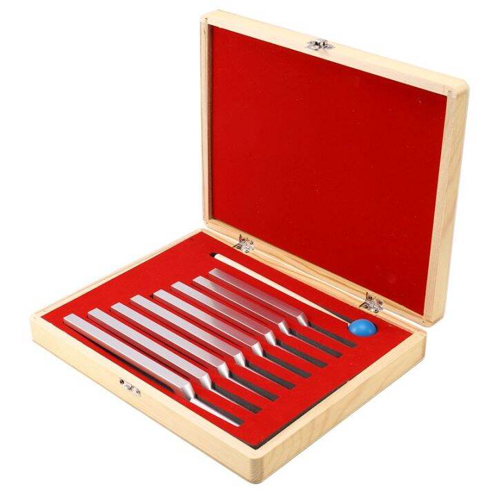 8pcs-set-aluminum-tuning-fork-healing-sound-vibration-therapy-256hz-288hz-320hz-341hz-384hz-426hz-480hz-512hz