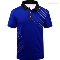 Mens Collar Polo 2023 POLO shirt Golf POLO shirt Geometry 3D Print Outdoor Street Short Sleeves Button Down Print Clothing Casual Summer (FREE NICK NAME LOGO) New polo shirt