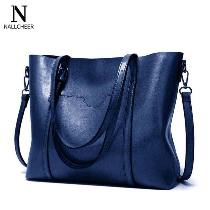 nallcheer-กระเป๋าสะพายผญ-กระเป๋าสะพายข้าง-pu-leather-กระเป๋าถือ-tote-bag83006