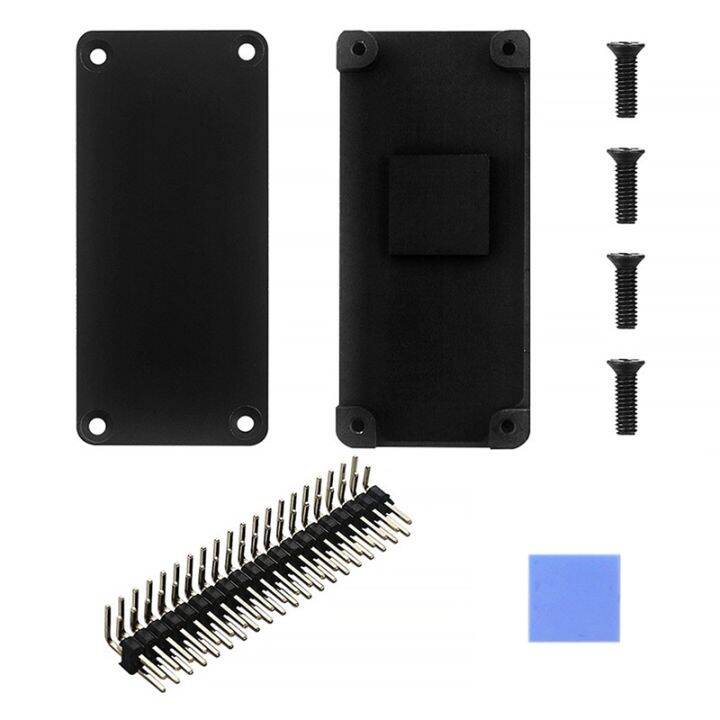 For Raspberry Pi Zero 2 W Aluminum Alloy Heatsink Shell Gpio Metal Protect Cooling Case Pin