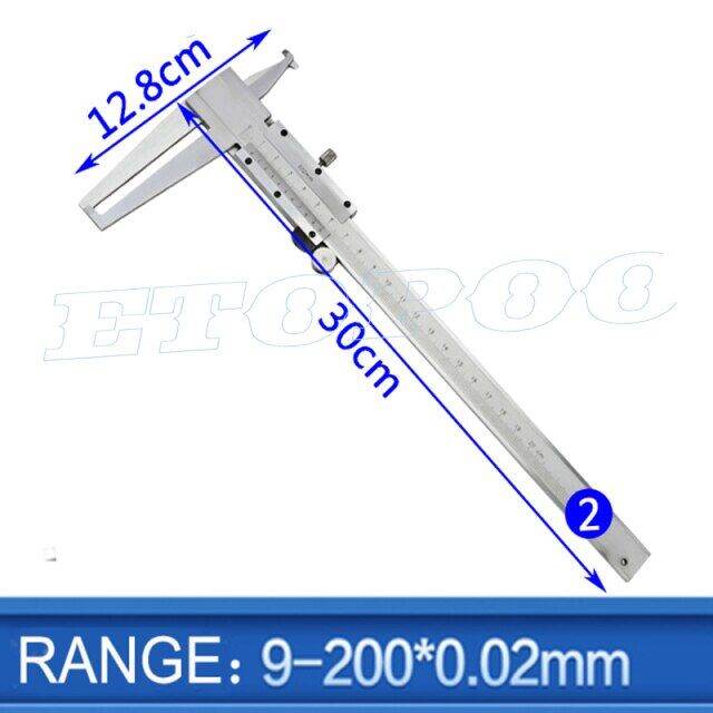 9-300Mm/0.02 Long Claw Inside Groove Vernier Calipers Steel Inner ...