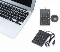 Lemary USB Number Pad Numpad Numeric Keypad 18 Keys แป้นพิมพ์สำหรับแล็ปท็อปเดสก์ท็อปพีซี ใหม่