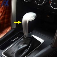 Newprodectscoming AX Chrome Gear Shift Knob Sequin Trim Cover Interior Badge Garnish Molding Cap Lid For Mazda CX 5 CX5 2012 2013 2014 2015 2016