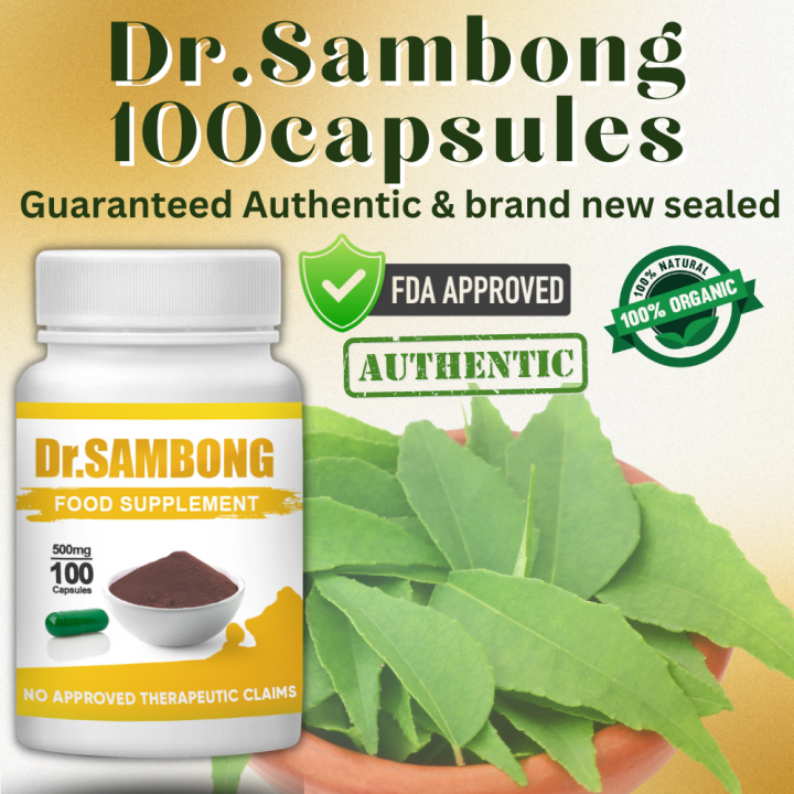 Authentic DR.Sambong Anti UTI and Kidney Stones Pure and Natural 100