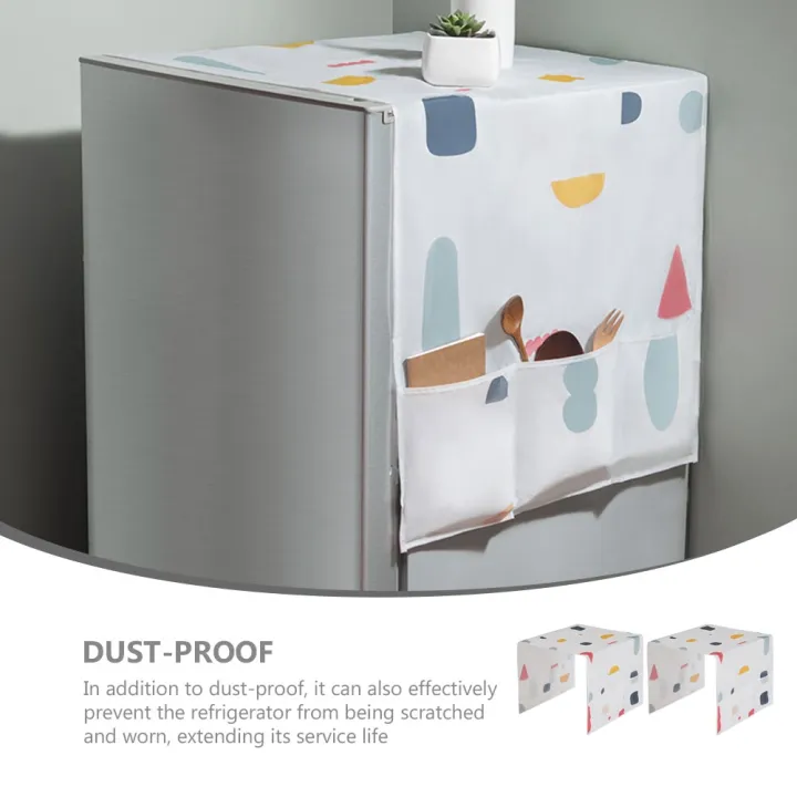 dust-for-washer-washing-machine-fridge-top-mini-fridge-top-with-storage-pocket-mini-with-storage-pocket-home-appliances