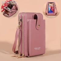 Women Shoulder Bag PU Leather Crossbody Phone Bag Wallet Card Handbags Messenger Portable Small Square Bag for Girls Female Gift