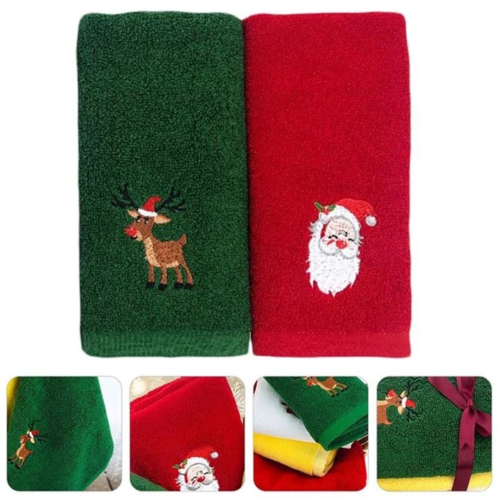 christmas-face-washing-cloth-cute-santa-claus-elk-face-towel-cloth-for-man-home-bathroom-woman-towels-xmas-gift