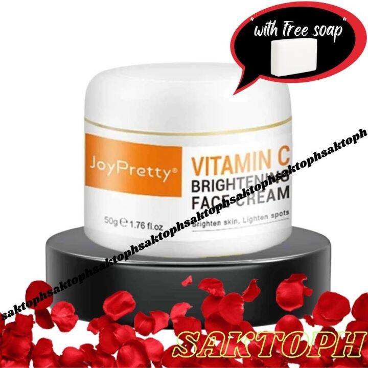 Joypretty Vitamin C Whitening Face Cream Dark Spots Facial