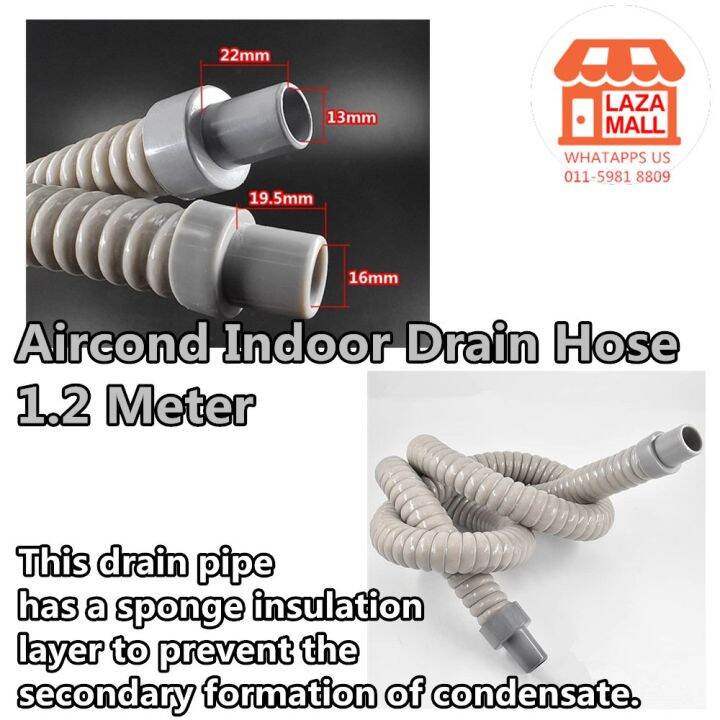 Flexible Pvc Pipe Aircond indoor water outlet Drain Hose 1.0hp 1.5hp