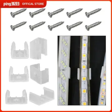 10/50/100PCS LED Strip Clips Connector for Fixing 2835 Neon Light