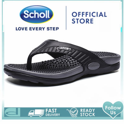 scholl สกอลล์ Scholl รองเท้าแตะสำหรับนวดรองเท้าแตะสไตล์ใหม่และรองเท้าแตะสำหรับผู้ชายรองเท้าแตะเพื่อสุขภาพบ้านพื้นแบนด้านนอกสวมใส่ได้ทุกแบ รองเท้าสกอลล์&nbsp;รองเท้าสกอ สกอล์ scholl รองเท้าสกอลล์ scholl รองเท้า scholl รองเท้าแตะ scholl รองเท้าสกอลล์-เซส รองเท้า