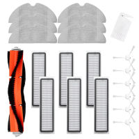 for Dreame D9 Vacuum Cleaner Replacement Accessories Main Brush Side Brush HEPA Filter Mop Cloth Rags Spare Parts