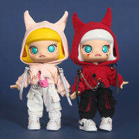 Ob11เสื้อผ้าเด็ก Cool Demon เสื้อกันหนาว Hoodie และกางเกงลำลองสำหรับ Molly,Obitsu 11, GSC Body,112bjd ตุ๊กตาเสื้อผ้าอุปกรณ์เสริม