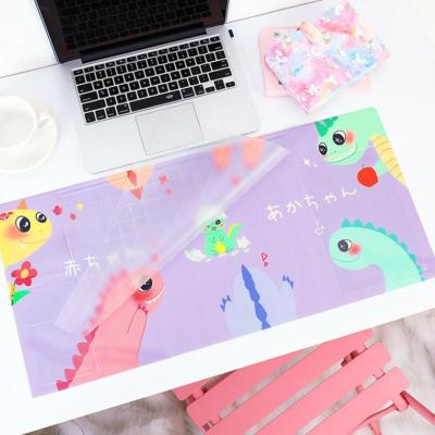 Cute Oversized Waterproof Pu Mouse Pad Student Writing Pad Cartoon Office Computer Desk Mat Laptop Cushion Desk Organizer Pad