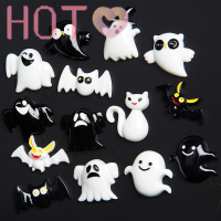 Hot? 30x MIX Halloween Resin Charms flatback ฟักทองกาเชส scrapbooking DIY CRAFT