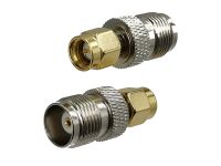 1pcs Adapter Connector TNC Female Jack to SMA Male Plug RF Coaxial Brass Straight New Electrical Connectors