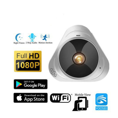 WIFI Camera 360 Degree Panoramic Fisheye 1080P HD MINI Wireless IP Camera Indoor Home Security CC P2P Cloud YOOSEE App