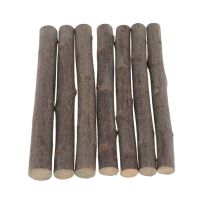 7x Wood Sticks Dowel Rustic Branches Woodworking Modelling Arts Projects Clips Pins Tacks