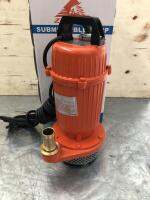 ปั๊มแช่อลูมิเนียม แบบตะแกรงสเตนเลส ขนาด 1 นิ้ว 1/2 แรงม้า Submersible Pump ยี่ห้อ ZUZUMI รุ่น Z-25