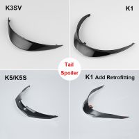 Cascos AGV Motorcycle Helmet Tail Spoiler K1 K3SV K5S Refitting Big Tail Spoiler Universal Capacete De Moto Helmet Accessories